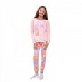 thumbnail image 2 of Sleep On It Girls Unicorn Dreamland Soft Novelty Fleece 2-Piece Pajama Sleep Pant Set - Pink, S(7/8), 2 of 3