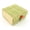 Green, variant on Bamboo Matchstick Decorative Box - 3.7" x 3.7" x 2" - Natural - 1 Unit