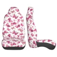 thumbnail image 3 of Vsdgher Girl Butterfly Automotive Seat Covers for Cars Trucks and SUVs – Car Seat Covers for Truck Seat Protectors Set of 2, 3 of 7