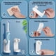 thumbnail image 4 of 4 paquetes de portacepillos de dientes eléctricos NQ Organizador de pasta de dientes autoadhesivo de plástico multifuncional para montaje en pared 4 accesorios para baño y cocina, 4 of 5