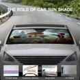 thumbnail image 6 of Alice in Wonderland Windshield Sun Shade - Car Sun Shade Windshield Keeps Interior Cool, Reflector Sunshade, Foldable Sunshade for Car Windshield for Cars, SUVs 55"x30", 6 of 8