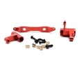 thumbnail image 1 of Vogacara Grupo de dirección, piezas de mejora de coche RC portátiles ligeras, accesorios de coches de Control remoto, pieza de camionero de juguete Kits de construcción modelo Rojo Vogacara FN011860-01, 1 of 6
