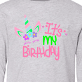 thumbnail image 4 of Inktastic It's My Birthday Unicorn Long Sleeve Youth T-Shirt, 4 of 5