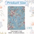 thumbnail image 6 of Nylon Fabric Flower Pattern Snow 1300mm 1yard/pc, 6 of 8