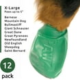thumbnail image 2 of HAHDAXIA PZ1062 Water-Proof Dog Boot, X-Large, Up to 5-Inch, Green, 2 of 7
