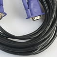 thumbnail image 3 of HLONK 5 Meters VGA Cable Male to Male Monitor Cable Video Adapter Cable with Ferrite Cores for Computer PC HDTV Projector Display, 3 of 5
