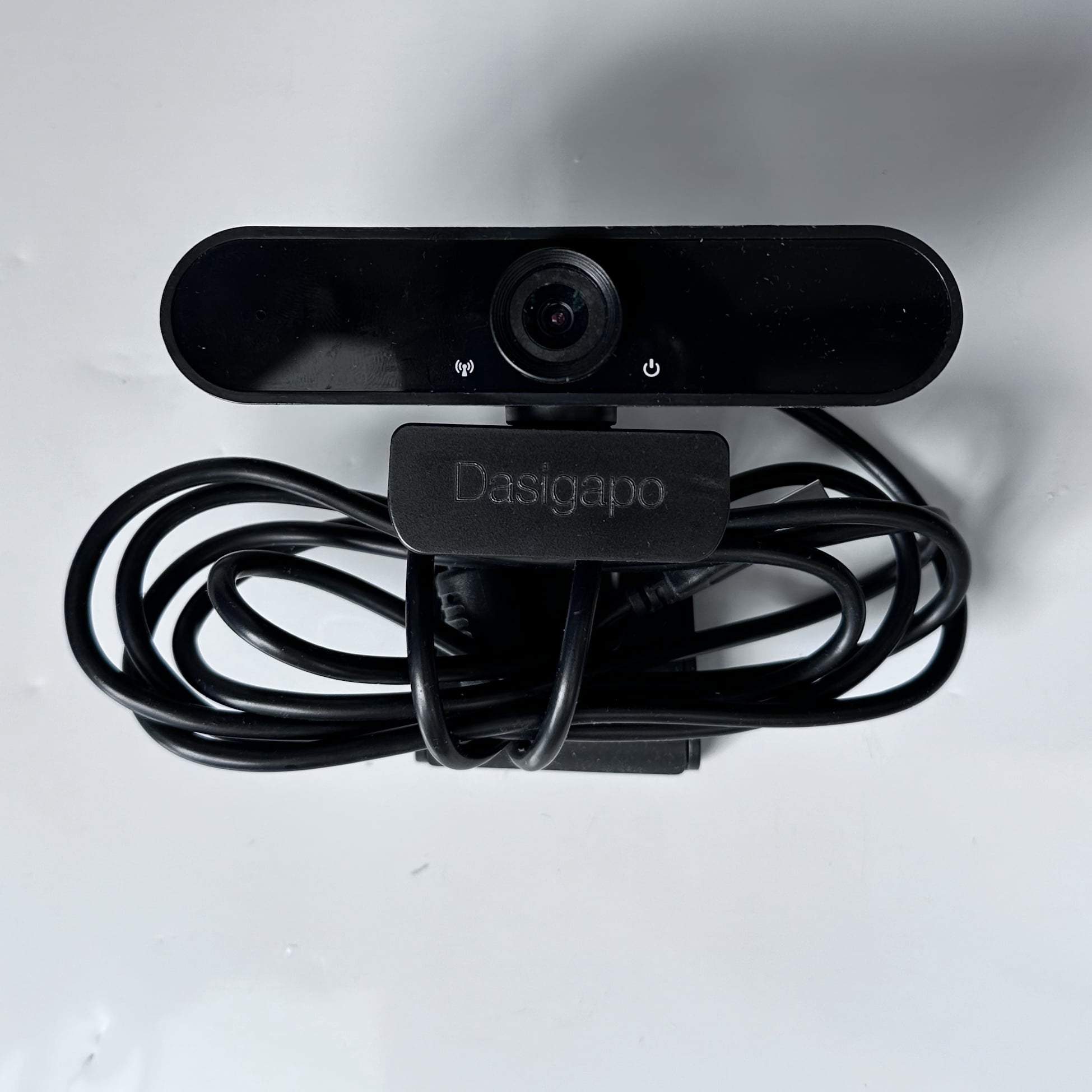 Dasigapo Webcam, Autofocus, 73° View Angle, Computer Camera w/Privacy Cover and Microphone, 1080P HD Webcam for PC, Plug and Play USB Webcam for Video Calling/Zoom/Skype/Teams/Webex