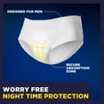 thumbnail image 3 of TENA Incontinence Underwear for Men, Overnight Absorbency, Extra Coverage,, 3 of 7
