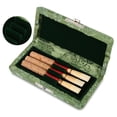 thumbnail image 3 of Boîte de Rangement en Bois pour 3 Pcs Roseaux de Hautbois Durable Compact Léger Vert 90x45x20mm, 3 of 7