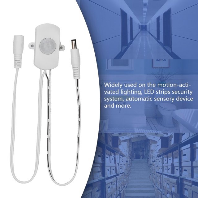 Interruptor de alimentación Nikou con sensor infrarrojo humano 5 A CC 6‑24 V