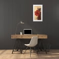 thumbnail image 3 of Schottler, Katharina 14x24 White Modern Wood Framed Museum Art Print Titled - Redfloral I, 3 of 4