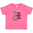 thumbnail image 3 of Inktastic You Bet Giraffe I'm Cute Boys or Girls Baby T-Shirt, 3 of 5