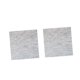 thumbnail image 3 of 2 piezas de paneles de fieltro para tablón de anuncios, tablero de corcho, paneles de pared resistentes con listones y chinchetas. Gris plateado 30x30cm, 3 of 9