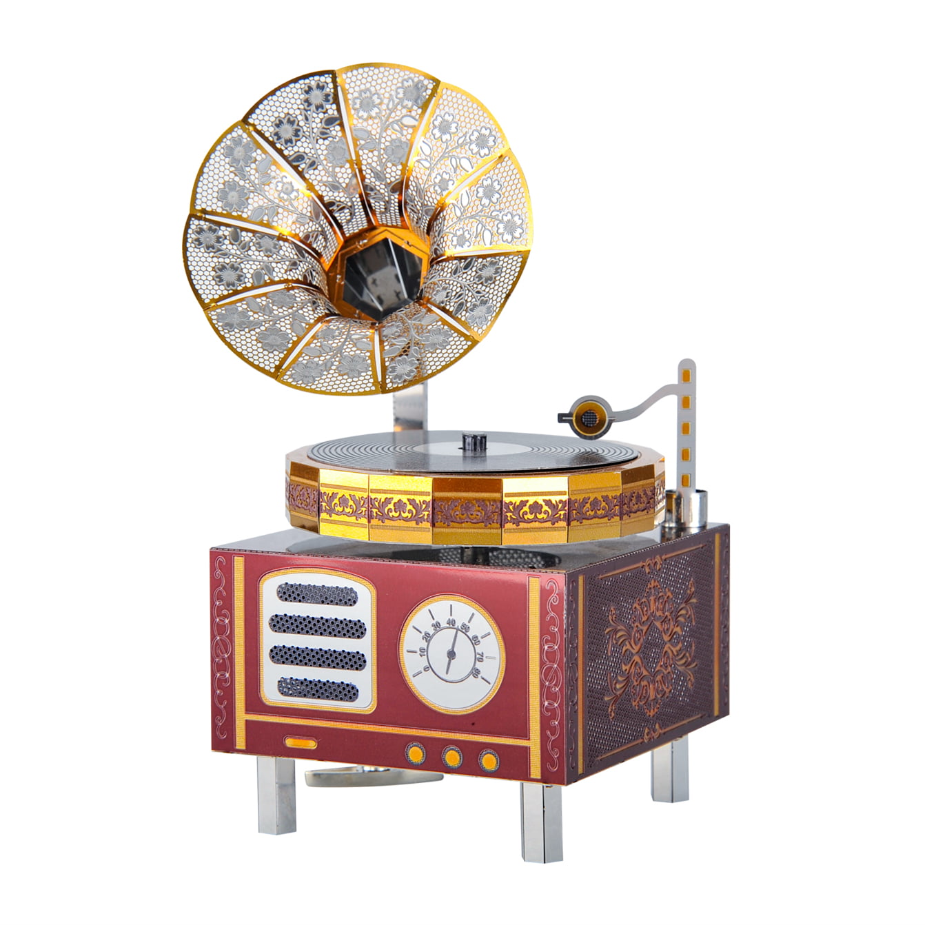 Little Star Microworld 3D Metal Puzzle Jigsaw Model Building Windmill Music Box DIY Gifts 