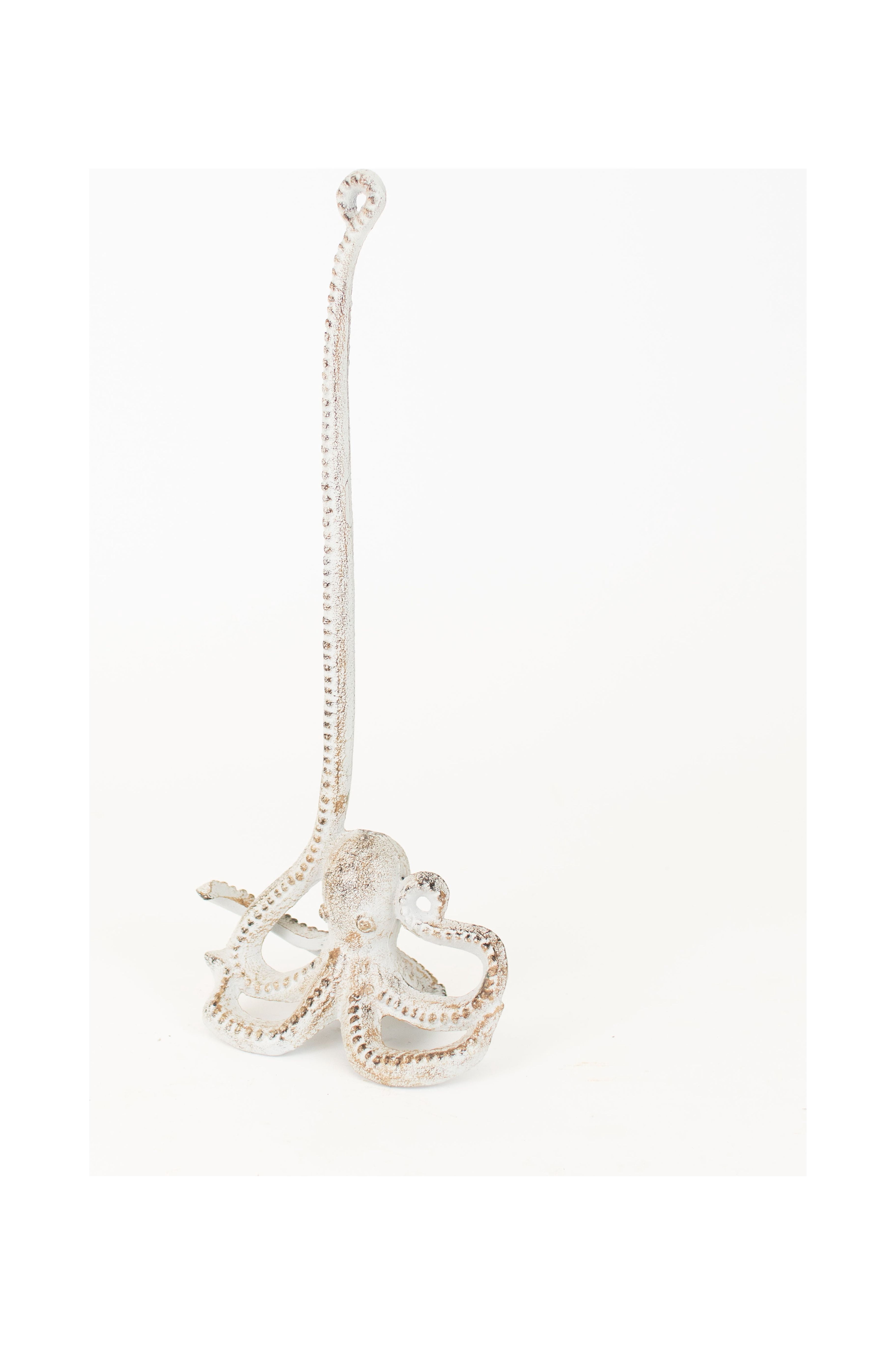 KALALOU Off-White Octopus Paper Towel Holder
