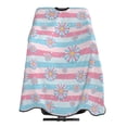 thumbnail image 5 of ZICANCN Hair Cutting Cape for Adults,Pastel Flowers Stripes Cape Salon Barber Cape for Hair Stylist Shampoo Capes Waterproof , 55x66 Inch, 5 of 7
