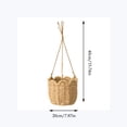 thumbnail image 3 of Ohmyroo Panier Tressé Mural Suspendu Pot Floral 40,0 cm, 3 of 7