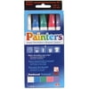 Painters Bright Colors Medium Tip Paint Markers, 5 Count