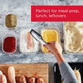 thumbnail image 3 of Contenedores de almacenamiento de alimentos Rubbermaid Brilliance 2x2.3L, 3 of 7