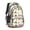 Tractor and Sheep-1, variant on Tractor and Fences Green Pattern Cute School Backpack Bag with Padded Back and Adjustable Shoulder Straps 16.9 X 12.6 X 5.9 Inches