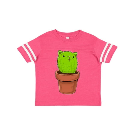 

Inktastic Cute Cat Cactus Gift Toddler Boy or Toddler Girl T-Shirt