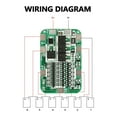 thumbnail image 4 of Chendee 1 Pce 6S 15A 24V Carte de Protection Pcb pour 6 Pack Pile Li-Ion Lithium, 4 of 9