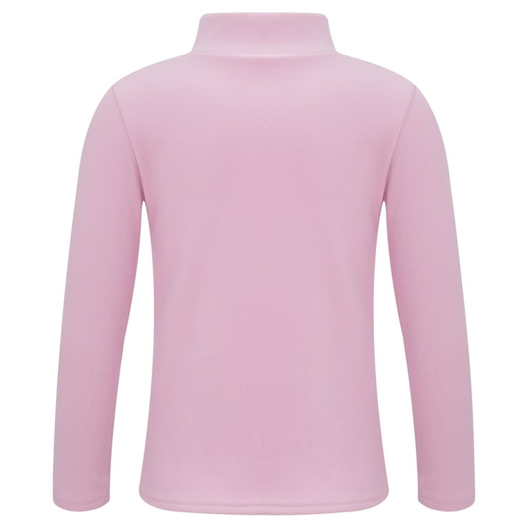 Alvivi Kids Girls Boys Compression Shirt Mock Neck Base