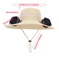 thumbnail image 2 of Gorra De Ventilador Gorra solar de doble ventilador para hombre con protección solar,ligera y transpirable,ideal para senderismo y pesca al aire libre (1 unidad). Rkxzt, 2 of 7
