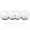White, variant on Rollga LITE Foam Roller for Back Pain, Deep Tissue Massage, 18"