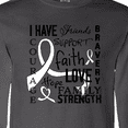 thumbnail image 3 of Inktastic I Have... Inspirational Words for Those Battling Lung Cancer Long Sleeve T-Shirt, 3 of 4