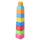 thumbnail image 4 of Tazas Apilables Juguete De Construcción Para Bebés, Juguetes Apilables Para Bebés Rompecabezas Sin BPA Múltiples Colores Números Letras Para Bebés Para Juegos De Playa Para Anggrek Otros, 4 of 8