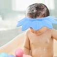thumbnail image 2 of Toddler Hair Washing Shield Adjustable Shower Cap Hat Bathing Eye Ear Shampoo Cute Wash Visor Baby Kid Protector - Rinse Aid, 2 of 3