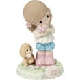 thumbnail image 3 of Precious Moments Growing In Grace, Age 12, Brunette Girl Figurine, 1 Each, 3 of 5