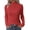 Red, variant on Zeagoo Women' Turtleneck Sweaters Fall Fitted Long Sleeve Pullover Sweater Ribbed Knit Basic Tops