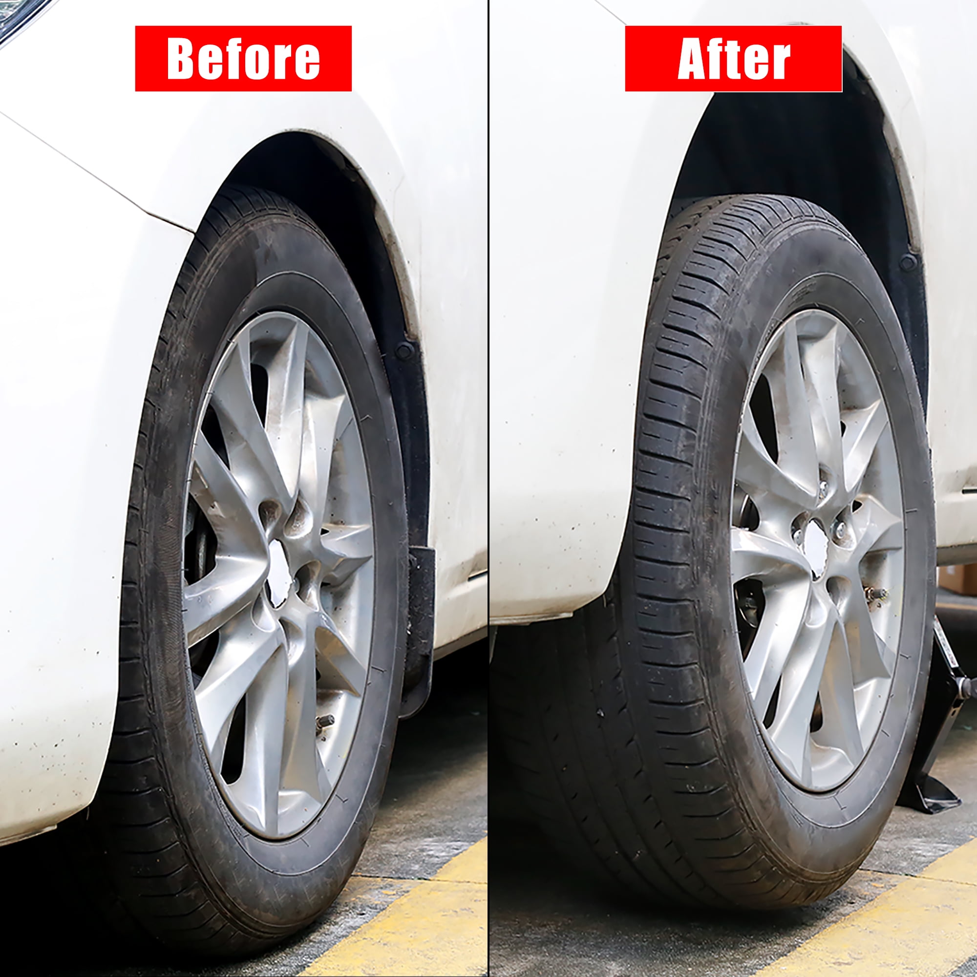 Unique Bargains 4pcs 6x5.5" 1.5" Thickness Wheel Spacer Adapter Black for Lexus for Toyota