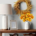 thumbnail image 6 of VQPeo Plastic Maple Leaf Branch Decor, Autumn Fluffies Bouquet, Thanksgiving & Halloween Table Centerpiece for Festive Home Styling, 6 of 6