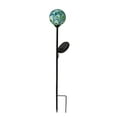 thumbnail image 2 of Better Homes & Gardens Solar Green & Blue Metal Gazing Stake Light, 2 of 11