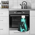 thumbnail image 6 of 1 Pcs Hanging Towels, Dish Towels Painted Mermaid Absorbent Hand Towels with Hanging Loop Washcloth for Bathroom Kitchen, 6 of 7