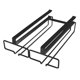 thumbnail image 2 of Estante para copas de vino perfecl organizador soporte para copas debajo del gabinete Negro Portavasos colgante, 2 of 7