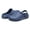 Dark Blue, variant on BNRSHOE Mens Clogs Slip-on Garden Shoes Comfortable Sandals Lightweight Slippers Beach Shoes Black