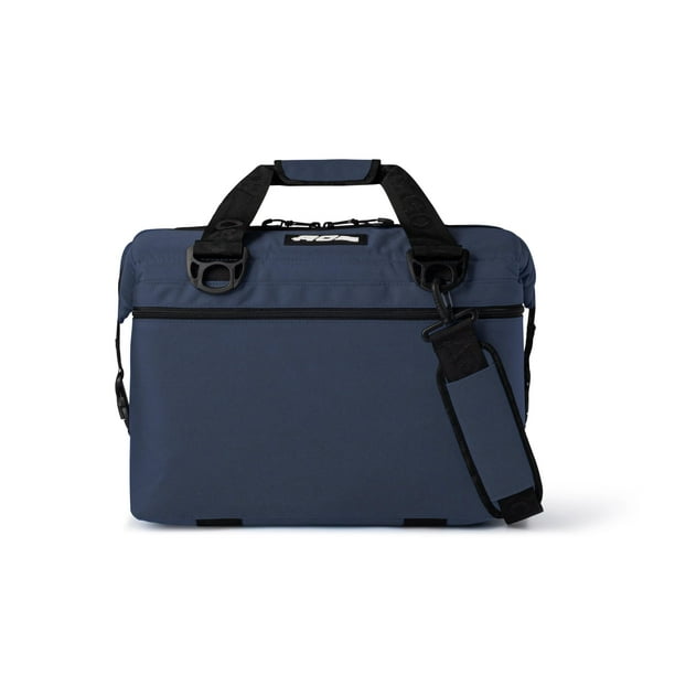 Bolsa térmica AO Coolers Original, con laterales blandos, 24 latas, azul marino