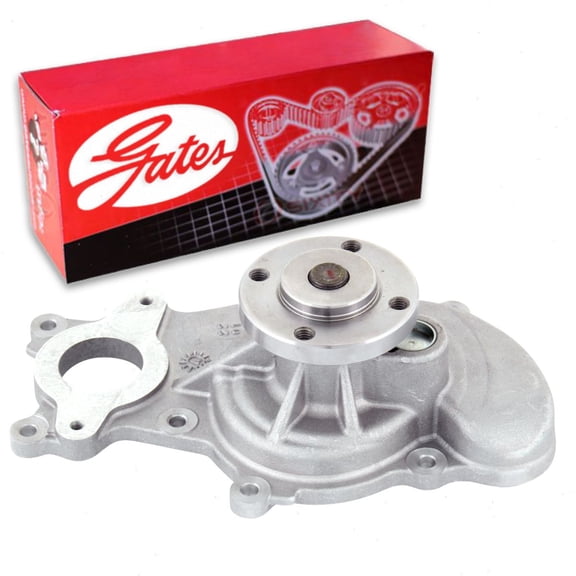 Gates Engine Water Pump compatible with Ford F-150 3.5L V6 2011-2017