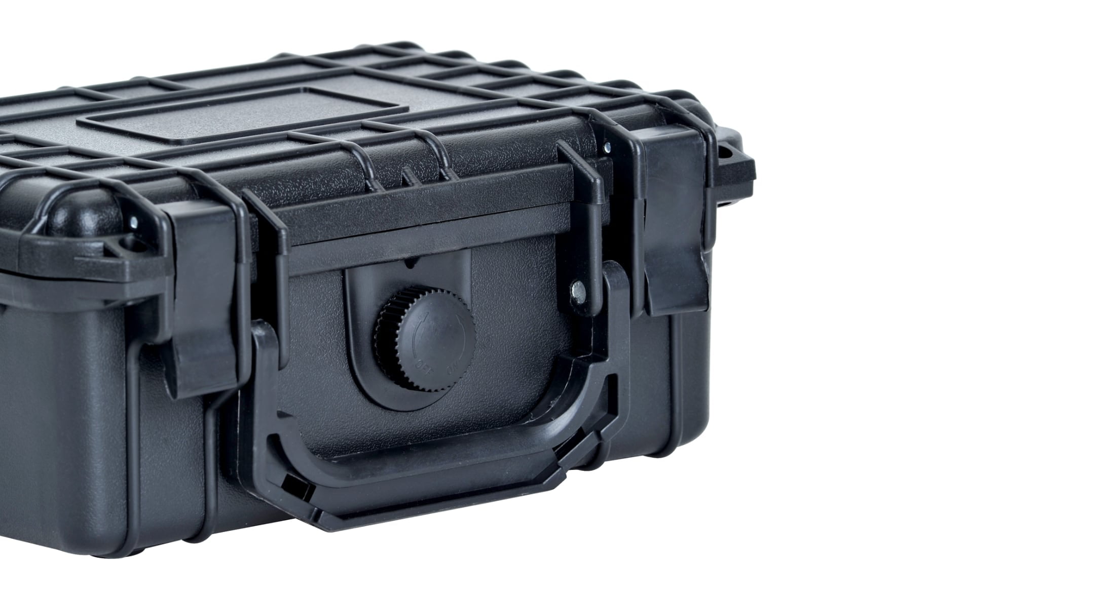 MEIJIA Portable All Weather IP67 Waterproof Hard Case with Foam,Black, 8.12x6.56x3.56inches,