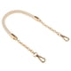 thumbnail image 2 of Reemplazo de la correa del bolso Sunnimix trenzado de PU cuero metal 60cm Beige, 2 of 6