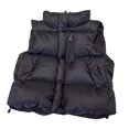 thumbnail image 2 of Piuwrlz Girls Boys Winter Vest Plush Down Jacket Cotton Cotton Lightweight Waistcoat Black Size 2-4 Years, 2 of 4