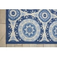 thumbnail image 4 of Waverly Sun N' Shade Indoor/Outdoor Navy 7'9" x 10'10" Area Rug, (8x11), 4 of 6