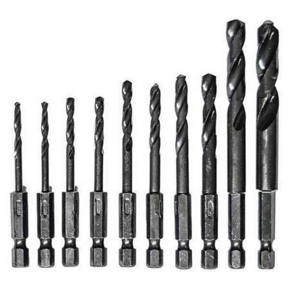 CENTURY DRILL AND TOOL 24650 10pc. Drill Bit Set