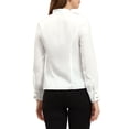 thumbnail image 3 of INSPIRE CHIC Women's Elegant Satin Shirt Bow Tie Office Work Blouses Tops, 3 of 6