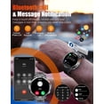 thumbnail image 4 of Reloj inteligente PODOEIL Military con pantalla HD de 1,85 pulgadas con Bluetooth Call, 4 of 8