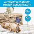 thumbnail image 2 of Jouet Interactif pour Chat avec Papillon Activé par le Mouvement, 2 of 5